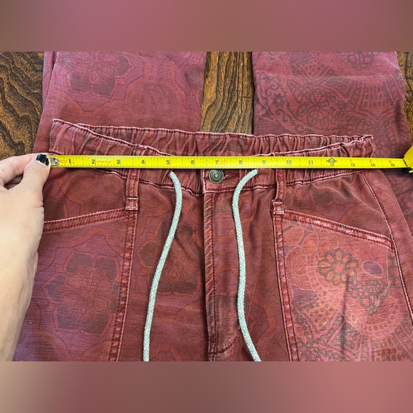 Anthropologie Pilcro Trailblazer Patchwork Pants Cargo Patch Pockets Size S - Picture 7 of 12